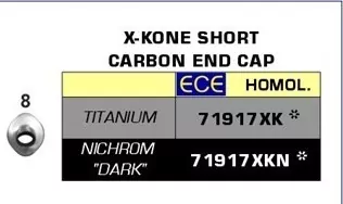Arrow Endschalldämpfer X-Kone Kurz Suzuki Katana 1000 19/20
