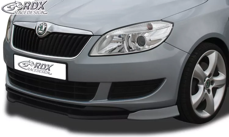RDX Frontspoiler VARIO-X für SKODA Fabia 2 Typ 5J 2010+ (auch für Roomster & Praktik) Frontlippe Front Ansatz Vorne Spoilerlippe