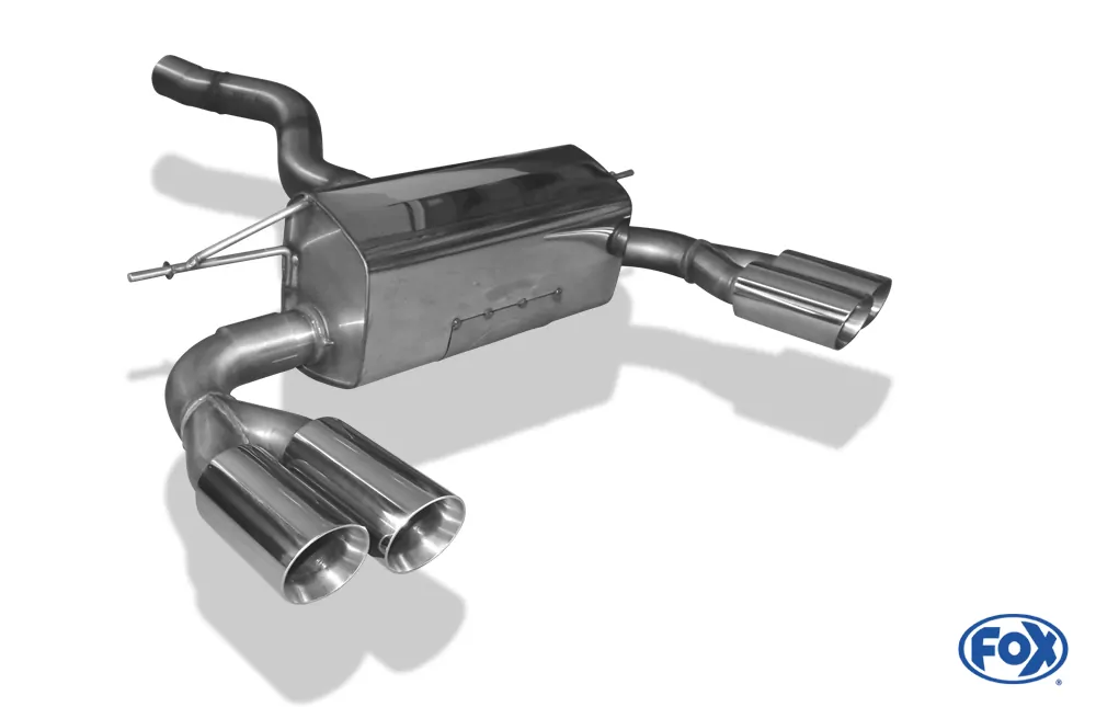 BMW F32/F33/F36 - 435i - M-Paket  Endschalldämpfer quer Ausgang rechts/links - 2x80 Typ 25 rechts/links