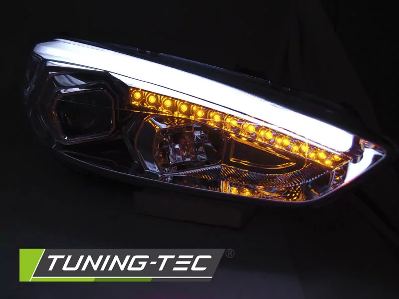 FORD FOCUS MK3 15-18 CHROME DRL LED