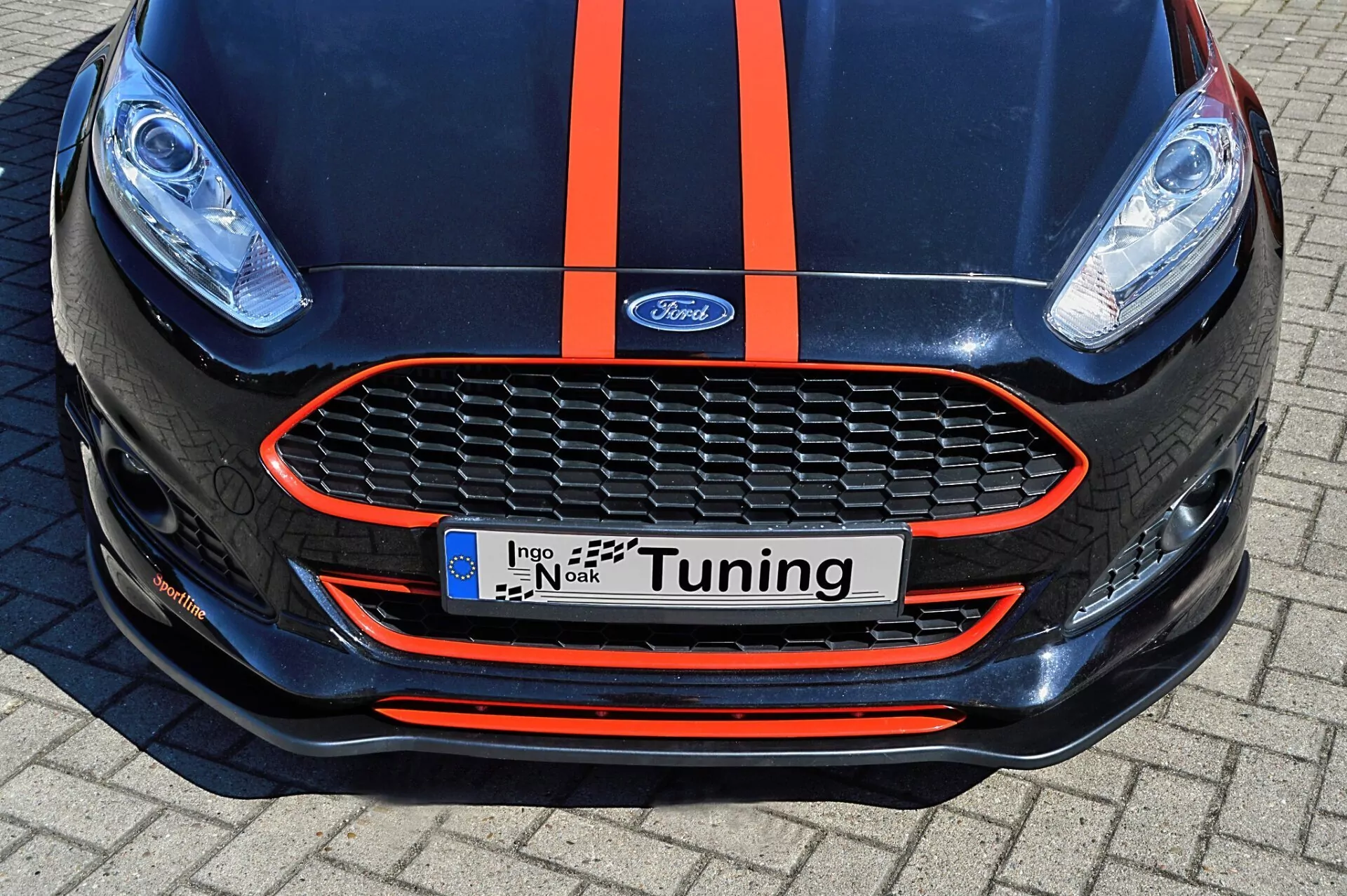 CUP Frontspoilerlippe für Ford Fiesta Sport JA8 MK7 FL Bj. ab.2012-