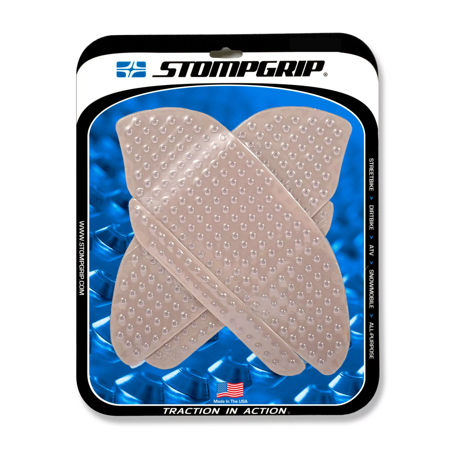 Stompgrip Traction Pad Volcano für Honda CBR600 RR 07-12 Klar