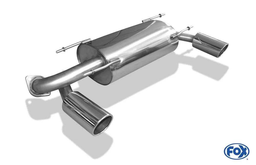 Subaru BRZ/ Toyota GT86  Endschalldämpfer quer Ausgang rechts/links - 1x100 Typ 16 rechts/links