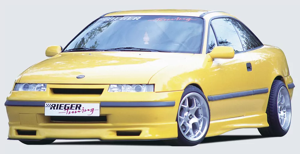 Rieger Spoilerlippe Breitbau I  GTB RT 01 für Opel Calibra (A) | 3-tür. 03.90- nicht für Last-Edition, oder Cliff!