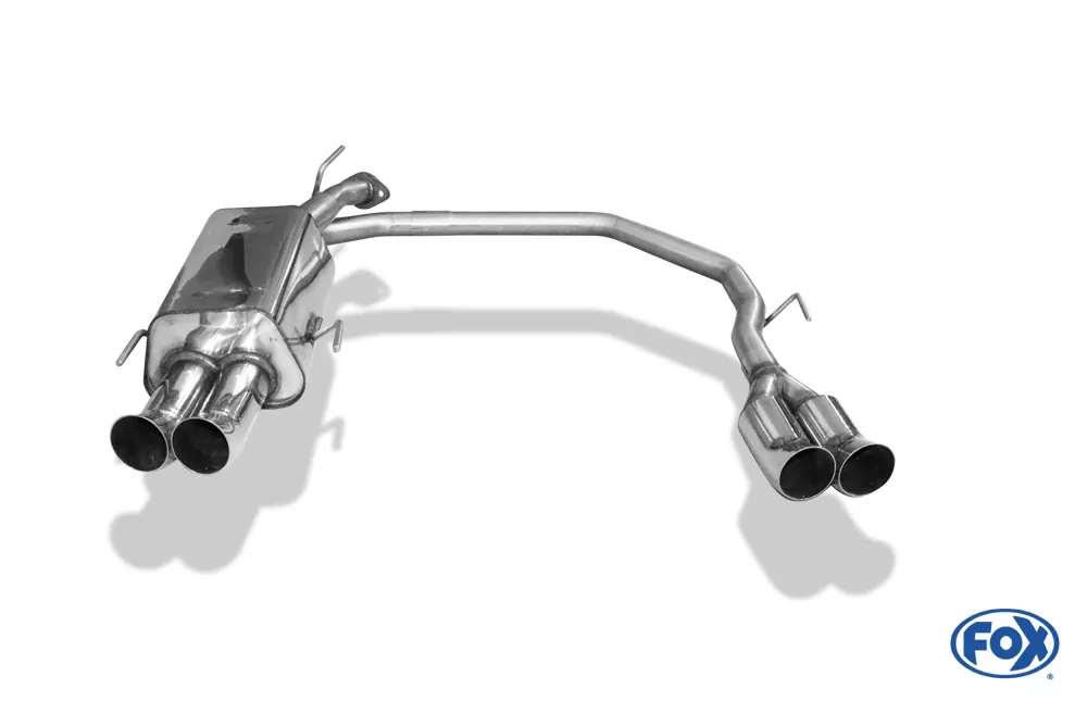 Opel Astra G-CC Fließheck  Endschalldämpfer Ausgang rechts/links - 2x76 Typ 18 rechts/links