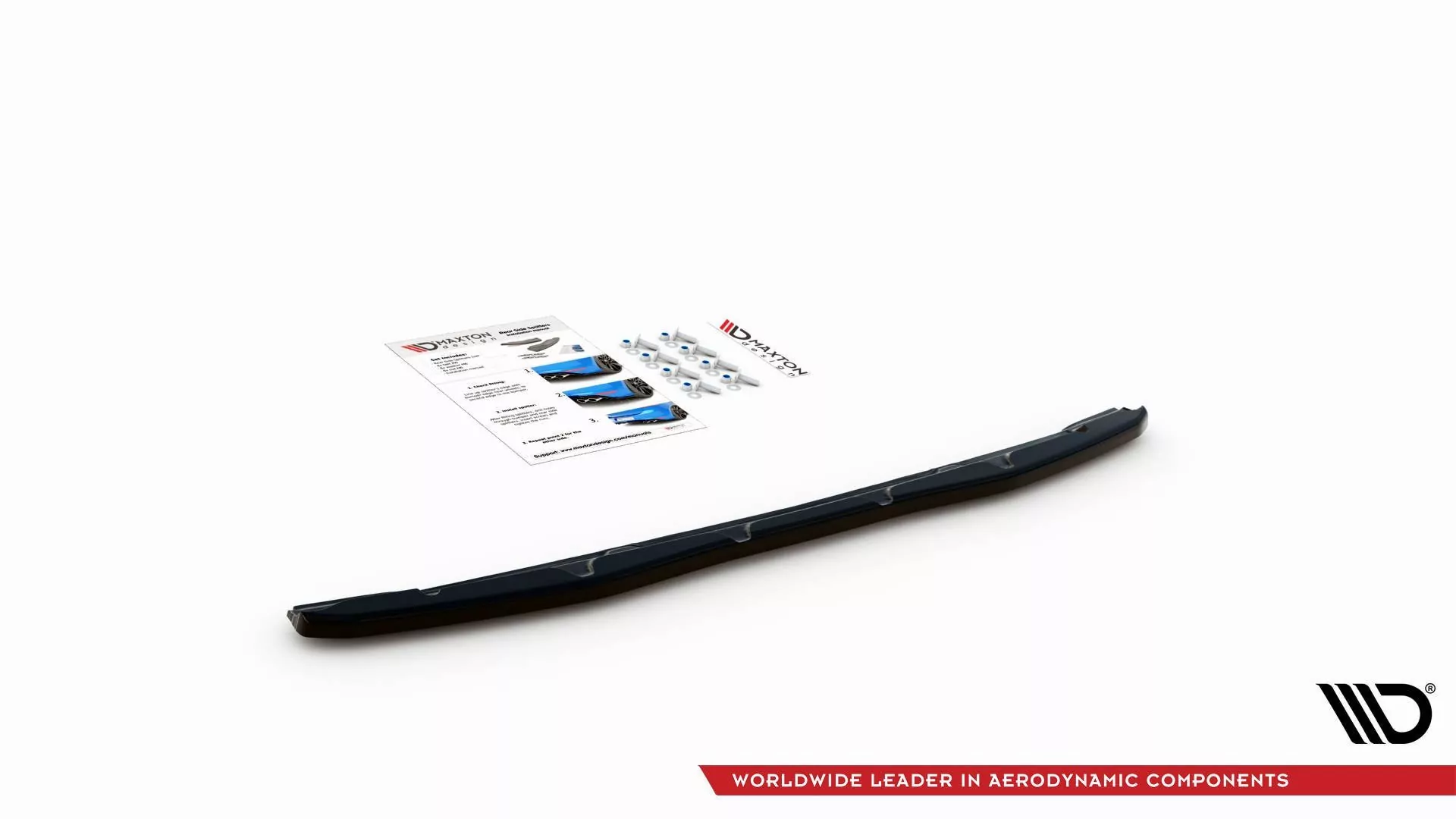 Hinten Splitter BMW 4er M-Paket G22 / G23 / G22 Facelift / G23 Facelift Schwarz Hochglanz