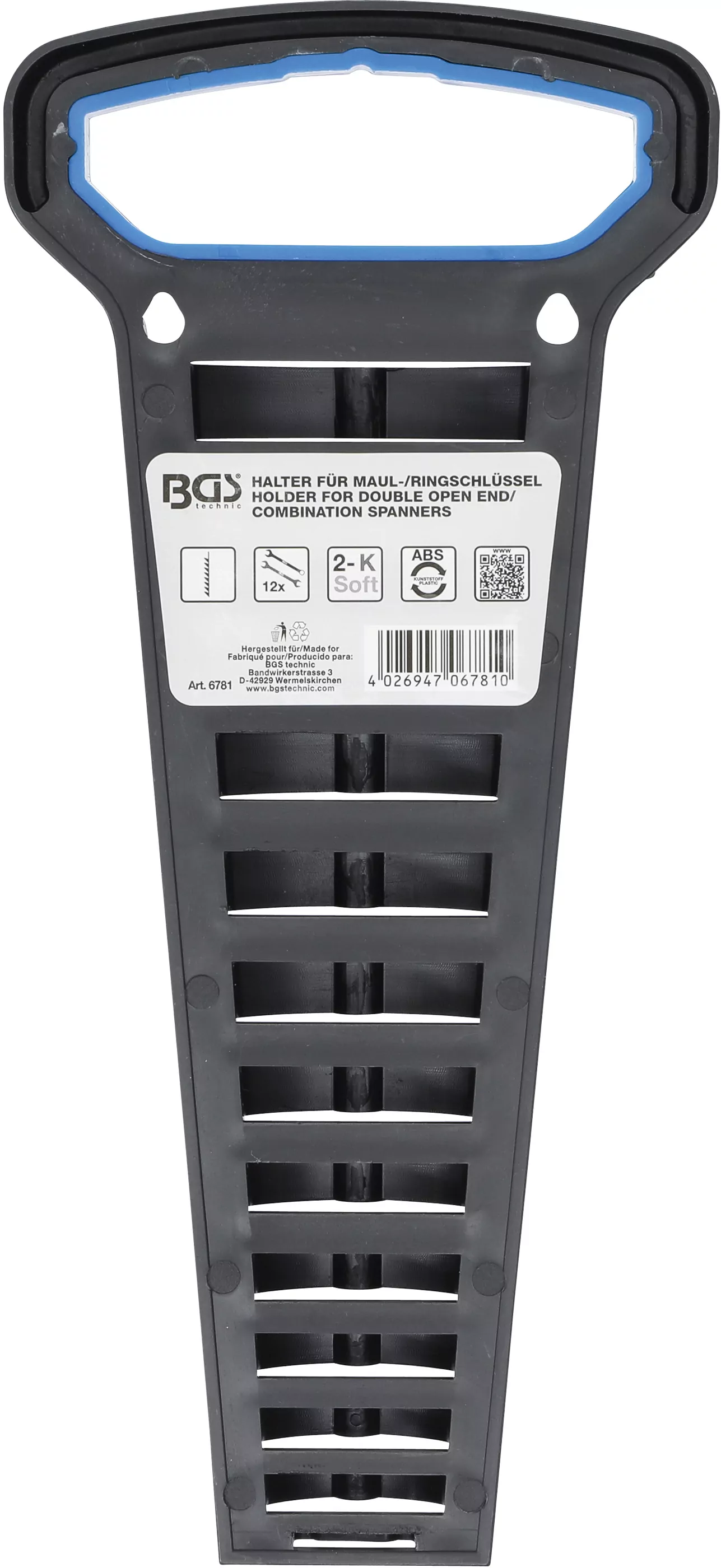 Halter für Maul-/Ringschlüssel | 12 Auflagen