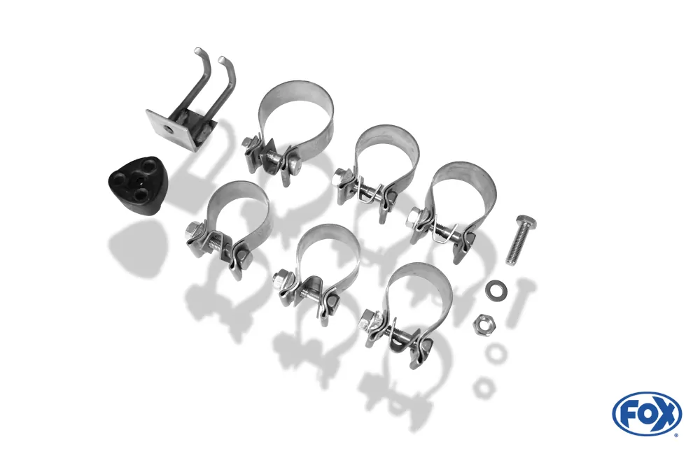 BMW Z4 E85  Endschalldämpfer Ausgang rechts/links inkl. Y-Verbindungsrohr 2x50mm - 2x76 Typ 17 rechts/links