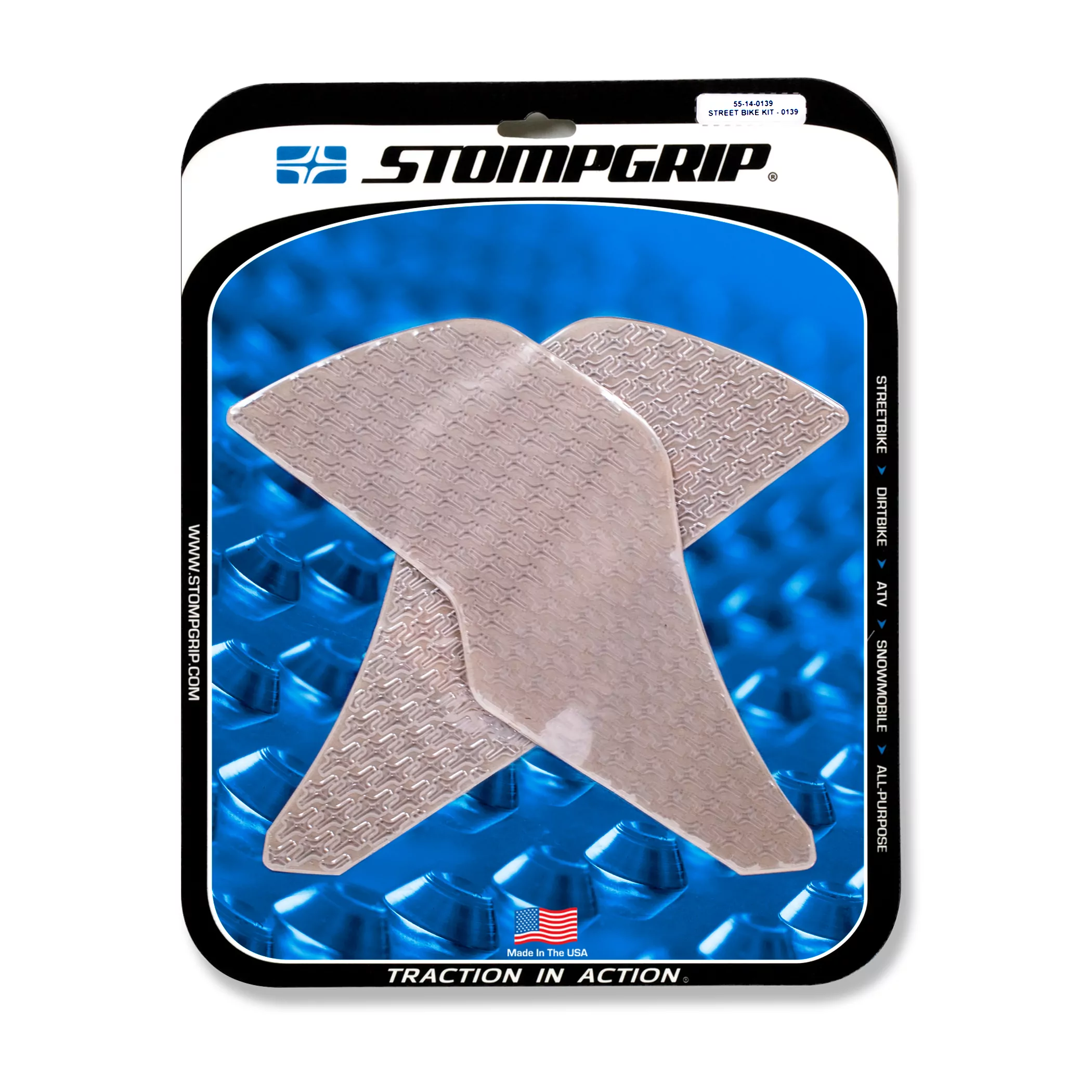 Stompgrip Traction Pad Icon für Honda MSX125 / Grom 17-20 Klar