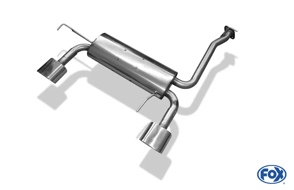 Honda Prelude IV BB2/3  Endschalldämpfer quer Ausgang rechts/links - 135x80 Typ 53 rechts/links