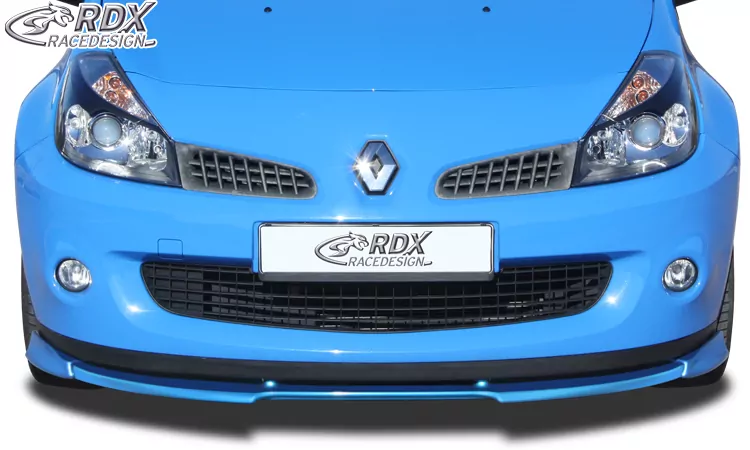 RDX Frontspoiler VARIO-X für RENAULT Clio 3 RS Phase 1 Frontlippe Front Ansatz Vorne Spoilerlippe