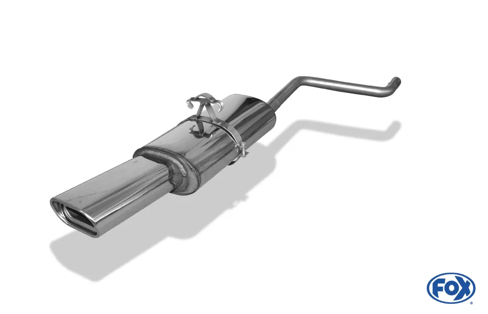 VW Polo 86C  Endschalldämpfer - 135x80 Typ 53