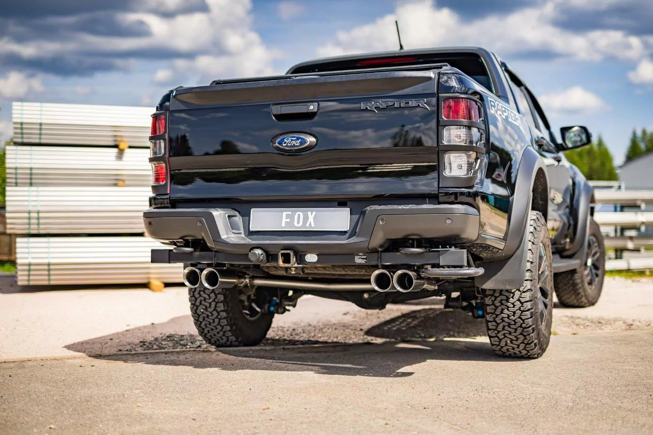 Ford Raptor - Doppelkabine Endschalldämpfer Sidepipe, Ausgang rechts/links - 2x100 Typ 25 rechts/links