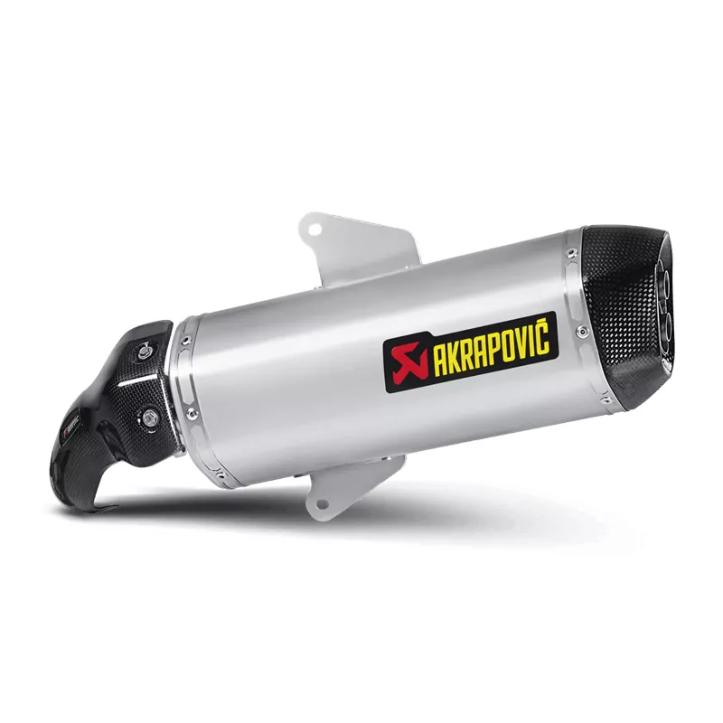 Akrapovic Slip-On Line (SS) Endschalldämpfer für Aprilia SRV 850 Modelljahr 2012-2016 und für Gilera GP 800 Modelljahr 2008-2015
