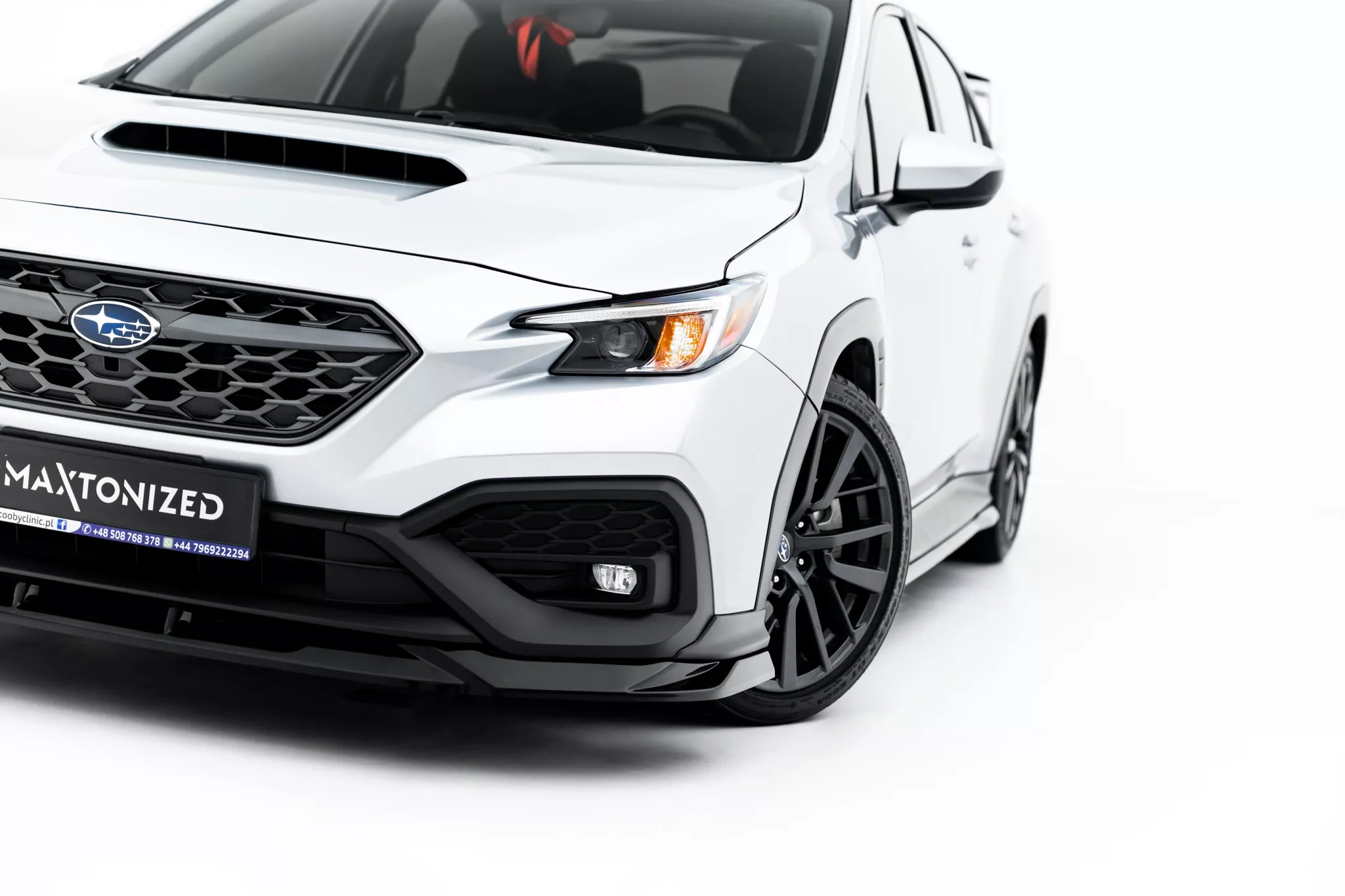Front Ansatz V.2 Für Subaru WRX STI Mk2 