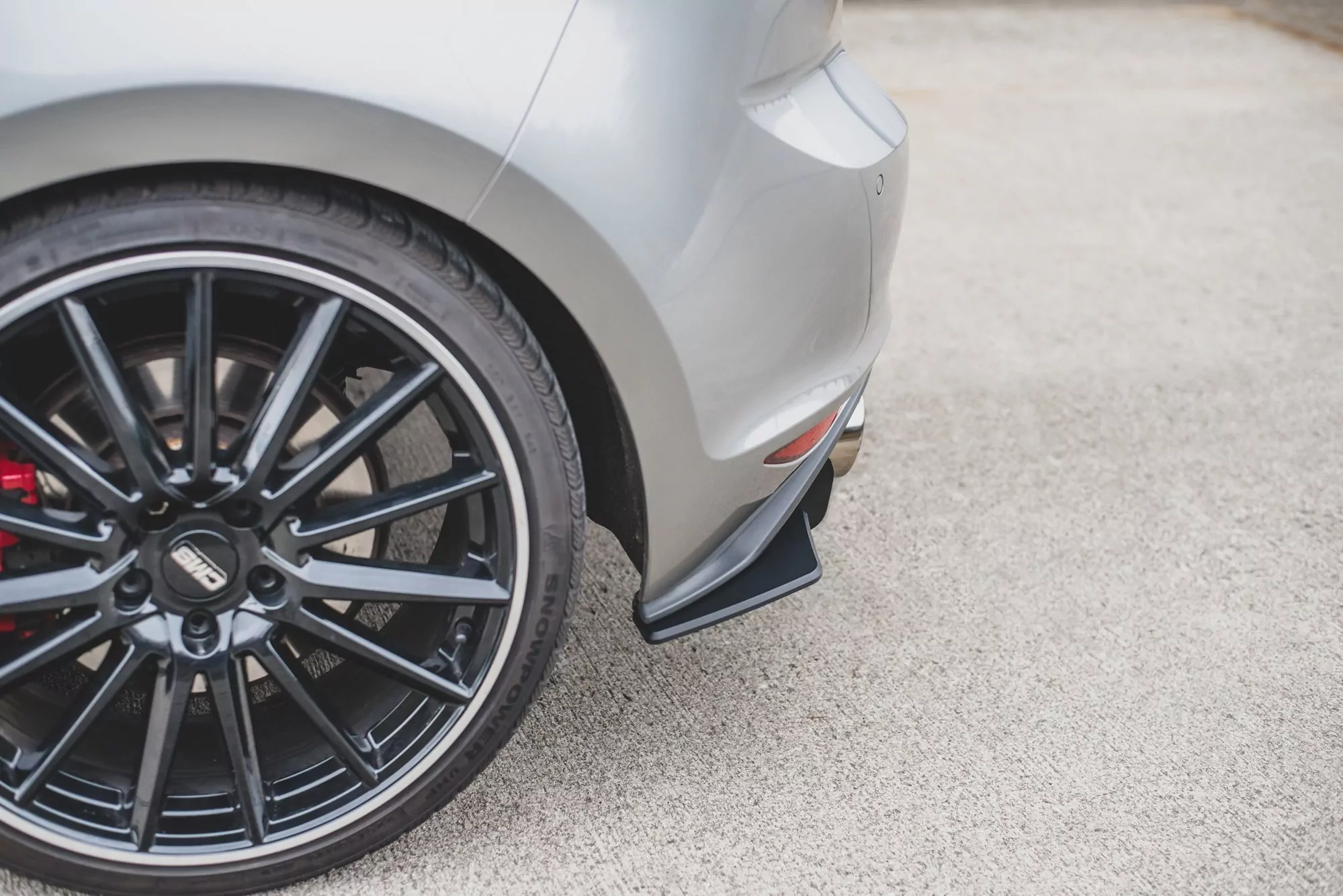 Robuste Racing Heck Ansatz Flaps Diffusor Für L + R V.1 VW Golf 7 GTI
