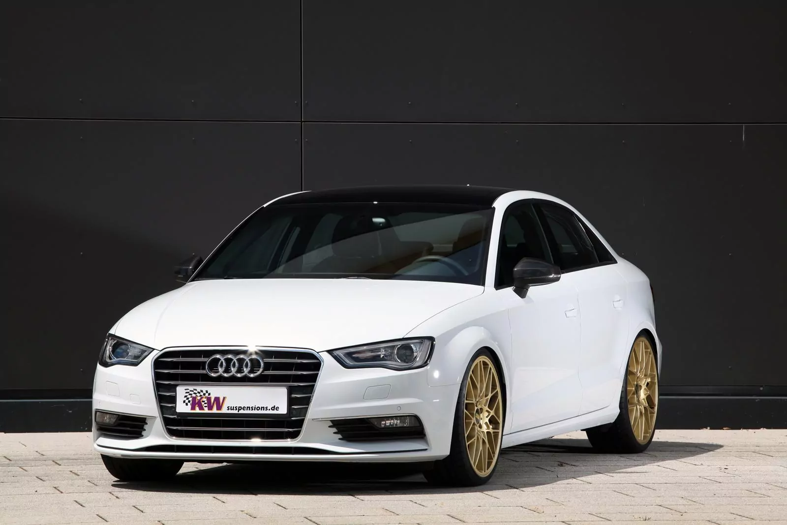 KW Gewindefahrwerk V2 Comfort (inkl. Stilllegung f. elektr. Dämpfer) AUDI A3 Sportback (8V) 8VA, 8VF Allrad 09/2012-