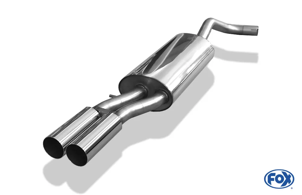 Audi A4 Typ B5  Endschalldämpfer - 2x76 Typ 10