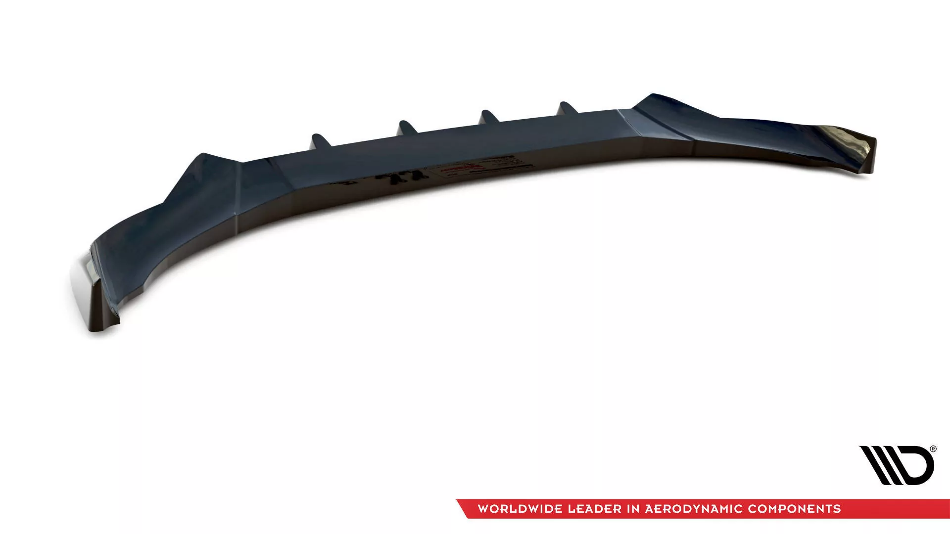 Front Ansatz V.2 Für BMW X4 M-Paket G02 Facelift Schwarz Hochglanz