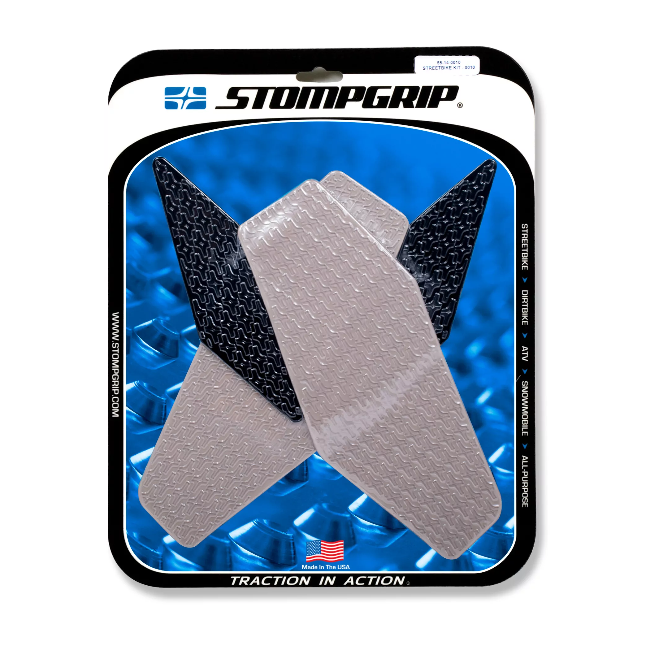 Stompgrip Traction Pad Icon für Yamaha YZF-R6 08-16 Hybrid