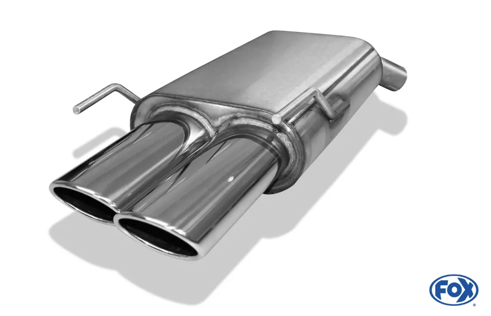 Opel Vectra C/ Vectra C GTS  Endschalldämpfer zweiflutig - 2x106x71 Typ 32