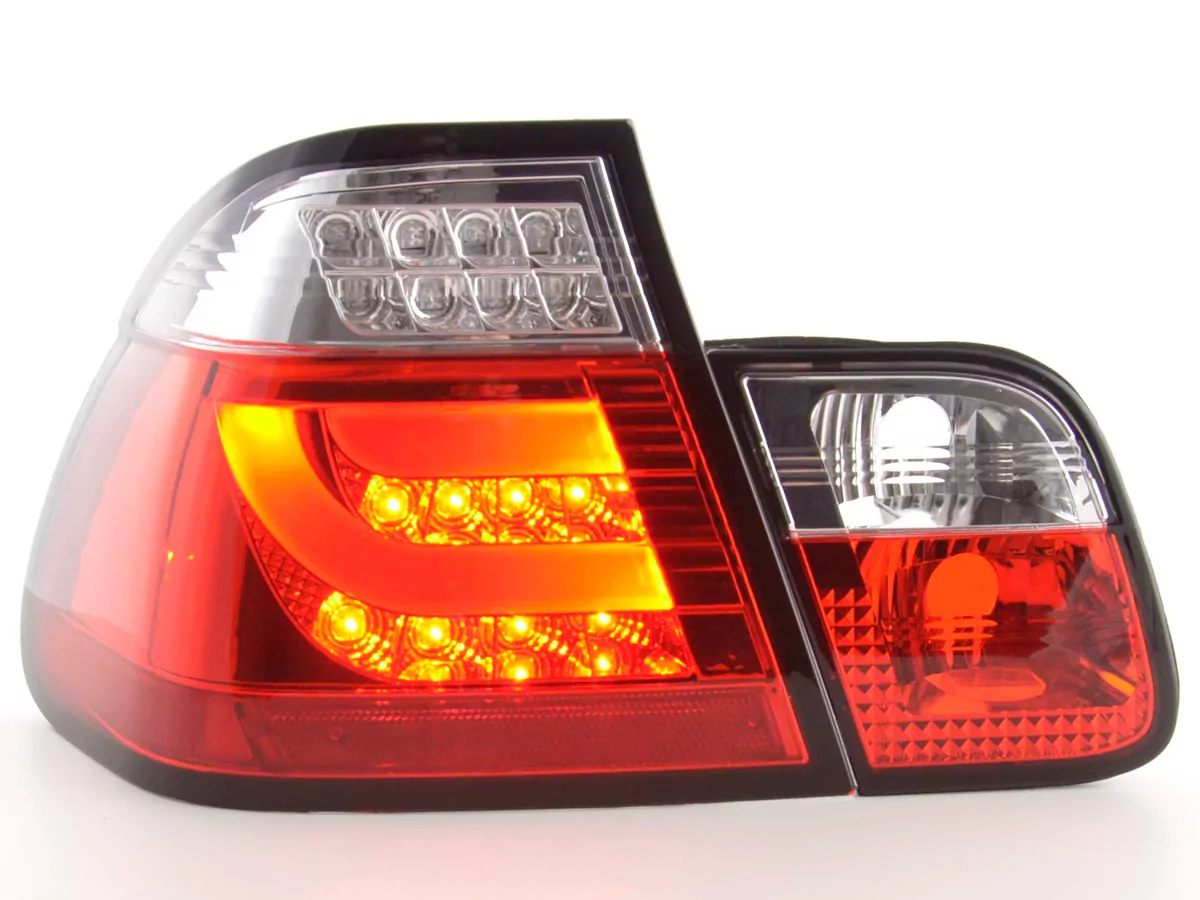 LED Rückleuchten Set BMW 3er E46 Limo Bj. 02-05 rot/klar