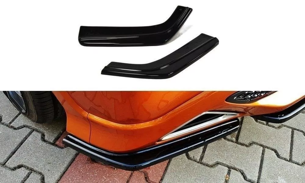 Heck Ansatz Flaps Diffusor Passend Für Diffusor Passend Für HONDA CIVIC VIII TYPE S/R Schwarz Hochglanz Schwarz Hochglanz