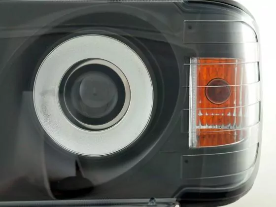 Scheinwerfer Set Mercedes E-Klasse Typ W124 Bj. 85-93 schwarz