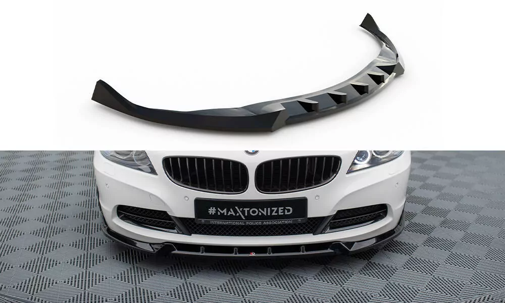 Front Ansatz V.2 Für BMW Z4 E89 Schwarz Hochglanz