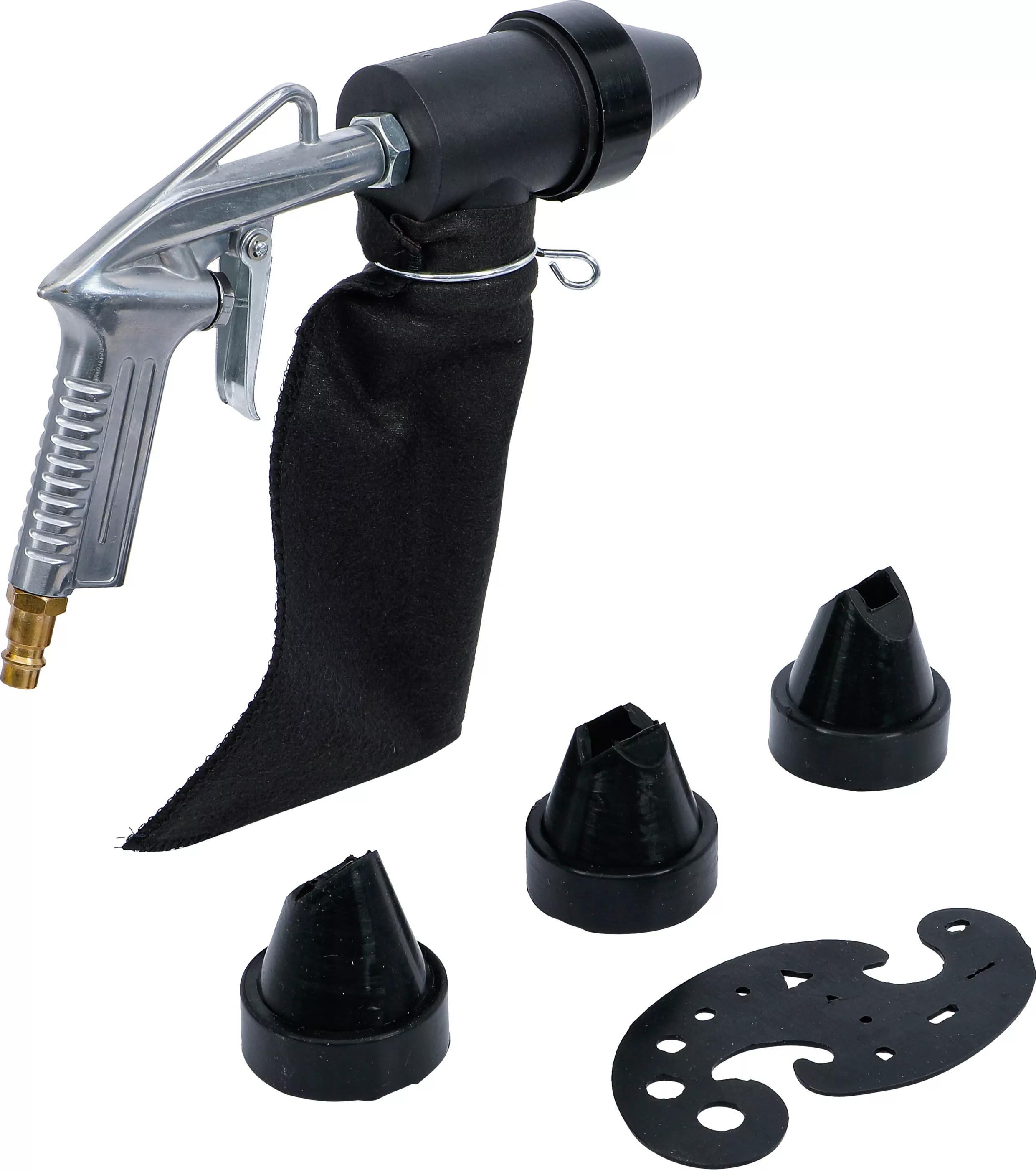 Druckluft-Sandstrahlpistole inkl. Zubehör