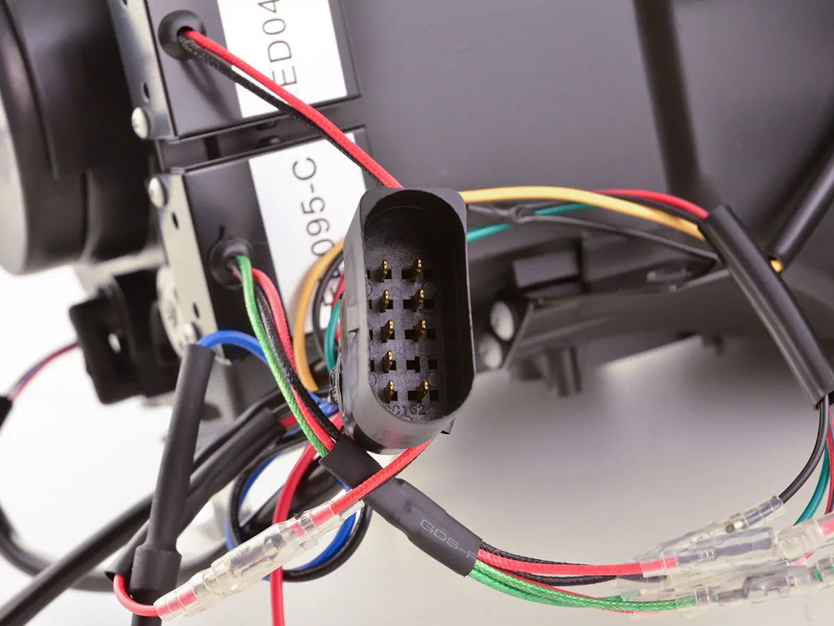 Scheinwerfer Set Daylight LED Tagfahrlicht VW Golf 6  08-12 schwarz