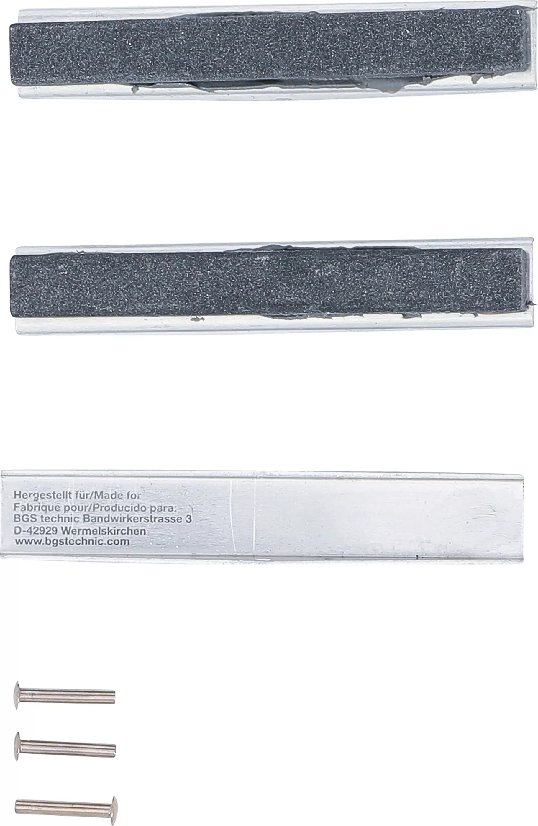 Ersatzbacken für Honwerkzeug Art. 1157 | Backen 100 mm | K 180 | 3-tlg.