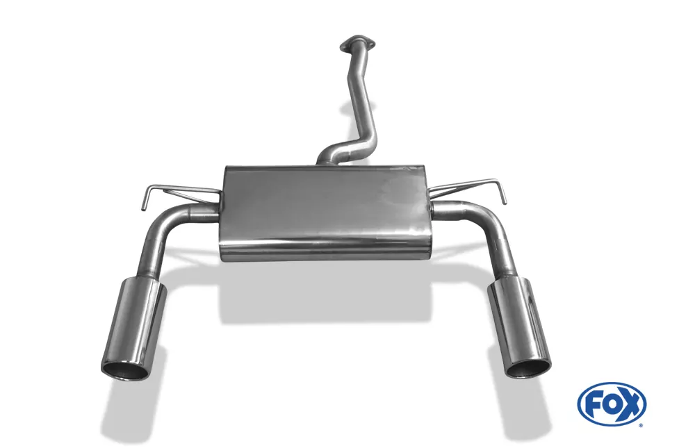 Hyundai ix35 Endrohre für FOX Endschalldämpfer Ausgang rechts/links - 1x100 Typ 12 rechts/links (ohne Bögen)