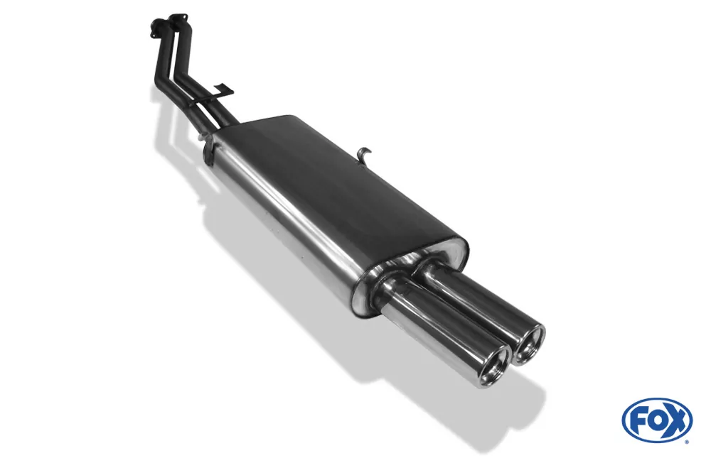 BMW E30 320i/ 325i nicht Facelift Endschalldämpfer - 2x76 Typ 13