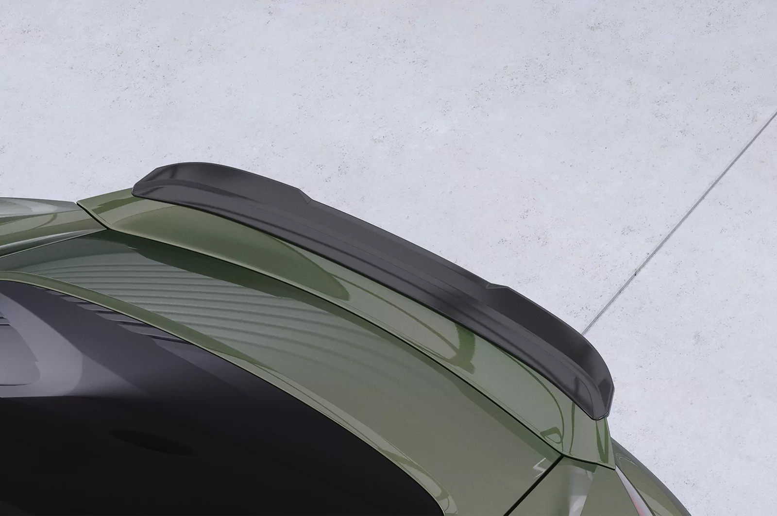 Heckflügel für Porsche 718 Boxster / 718 Cayman (Typ 982) HF763 Strukturiert (schwarz matt)