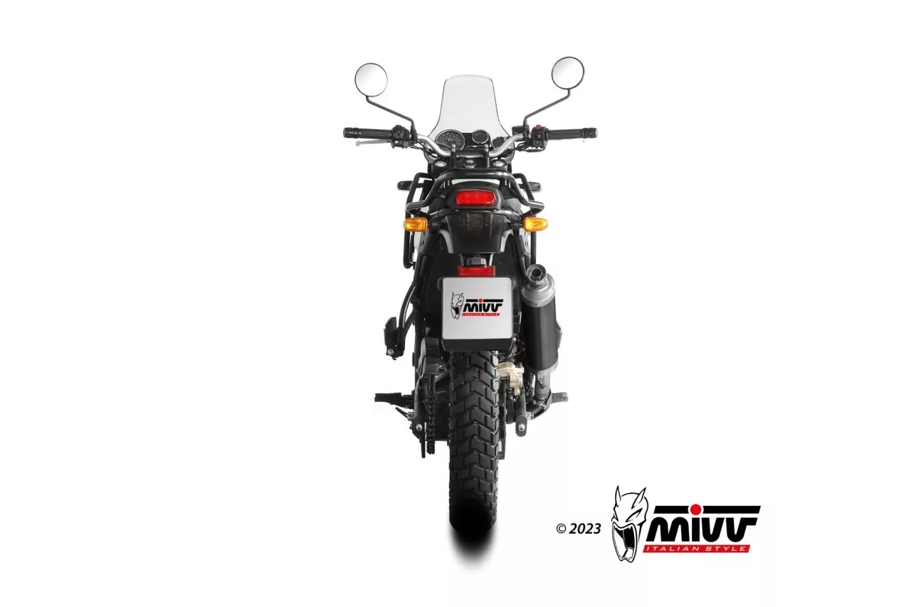 MIVV DAKAR Edelstahl Schwarz ROYAL ENFIELD HIMALAYAN 411 22-23