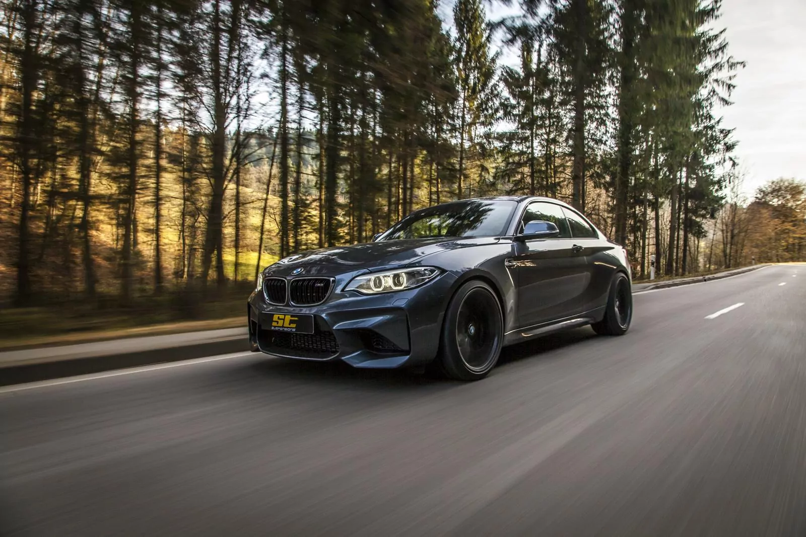 ST Gewindefahrwerk ST X  (mit fester Kennung) BMW 2er Coupe (F22, F87) 1C, M3 Allrad 10/2012-