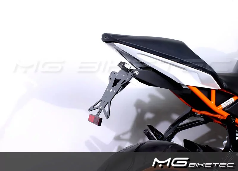 Kurzes Heck - Kennzeichenträger - Kennzeichenhalter für KTM 125 RC ab 2014-2016