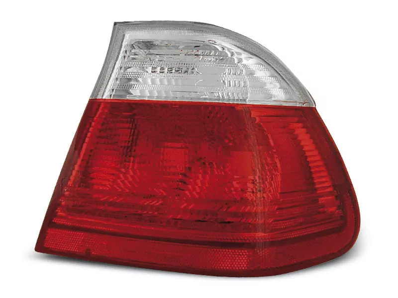 Tail Lights Red White Fits Bmw E46 05.98-08.01 Sedan