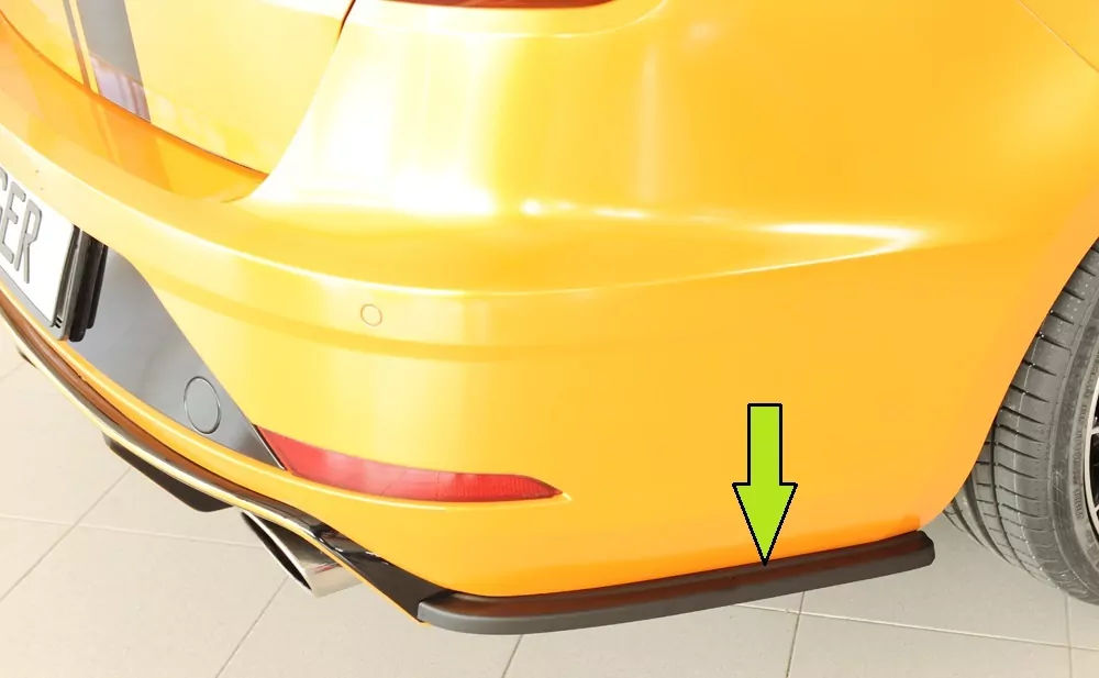 Rieger Heckschürzenansatz seitlich rechts für Seat Leon FR (5F) 5-tür. (ST/Kombi) 01.17- (ab Facelift)