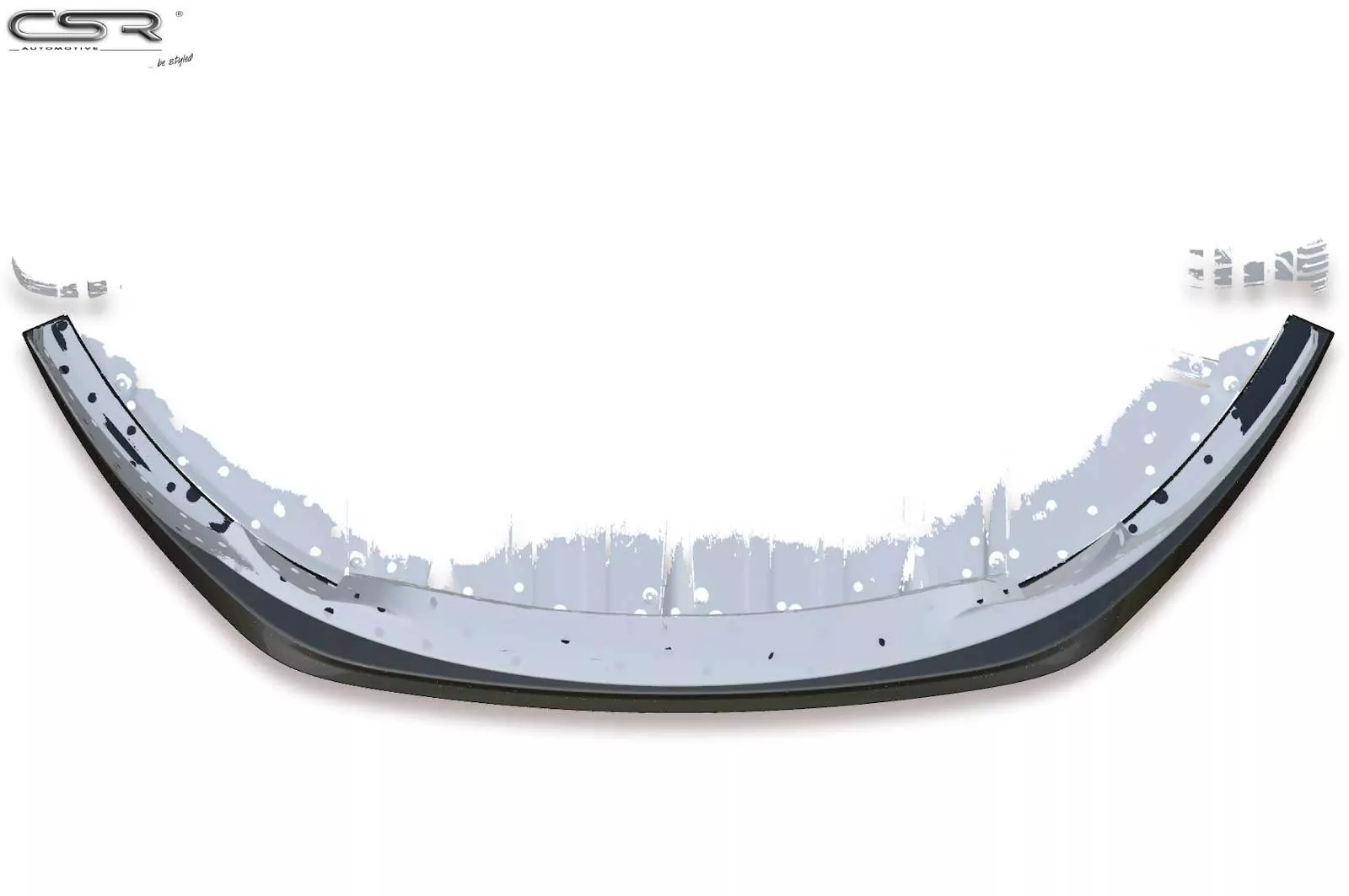 Cup-Spoilerlippe mit ABE für Aston Martin Vantage CSL392-M Carbon Look (matt)