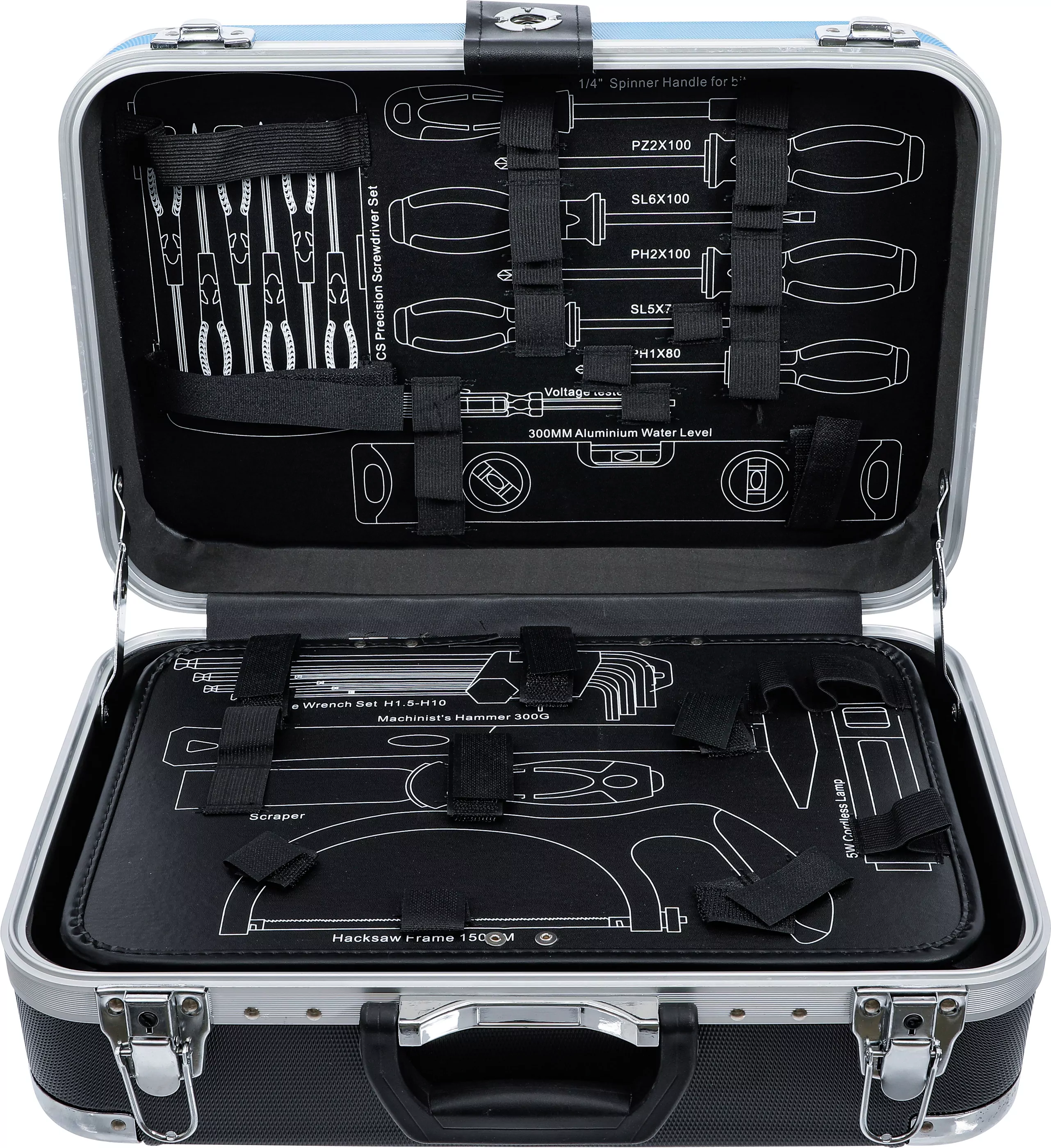 ABS Kunststoff-Leerkoffer zu Art. 15505