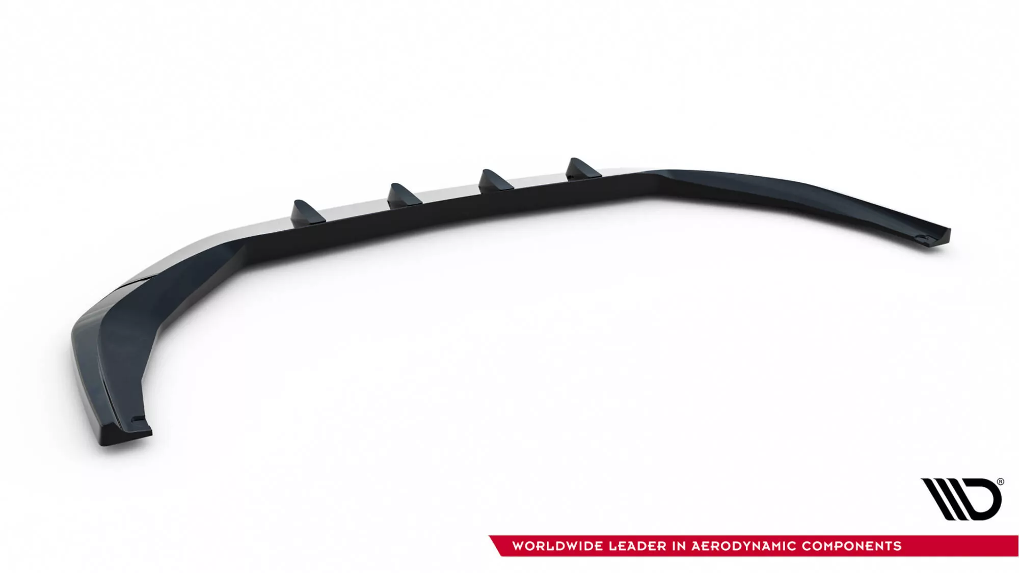 Front Ansatz V.1 Für Audi S8 / A8 S-Line D5 Facelift Schwarz Hochglanz