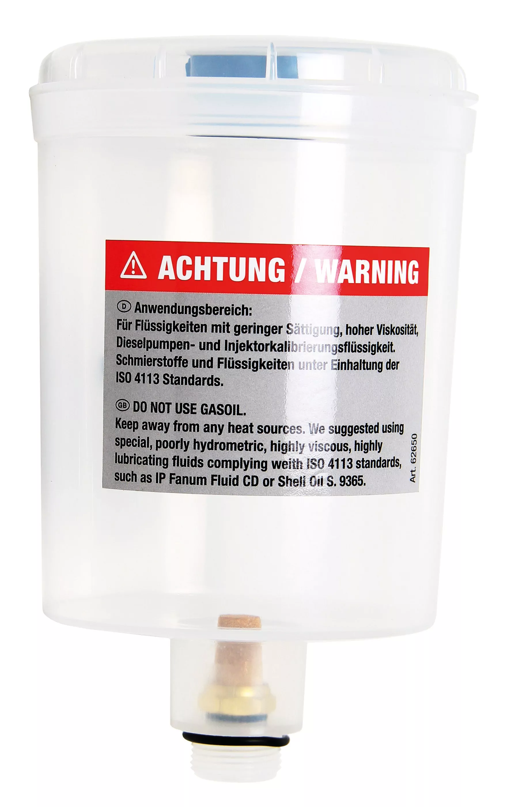 Kunststoffbehälter mit Deckel | für Art. 62650