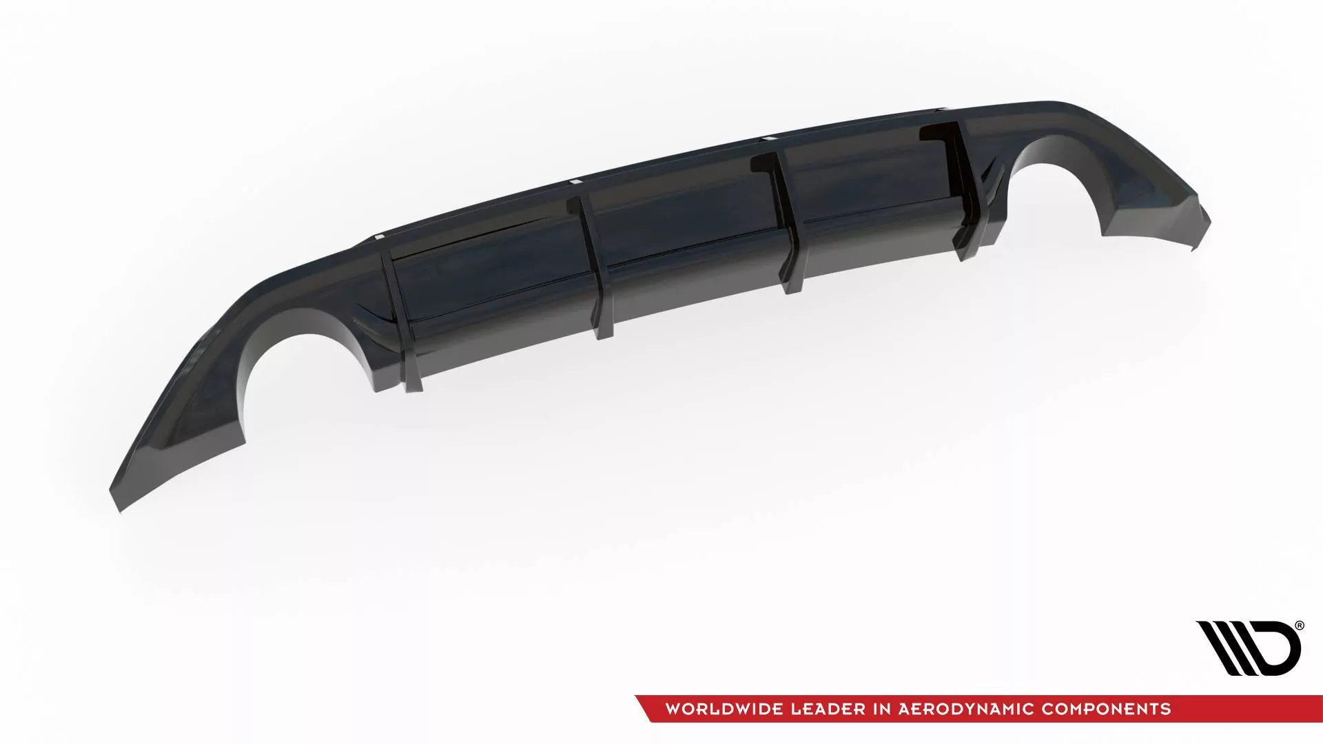 Diffusor Heck Ansatz V.3 Passend Für Hyundai I30 N Mk3 Hatchback Schwarz Hochglanz