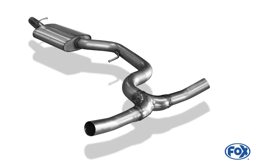 VW Passat 3C 4-Motion - 3,2l + 3,6l  Mittelschalldämpfer inkl. Y-Adapter
