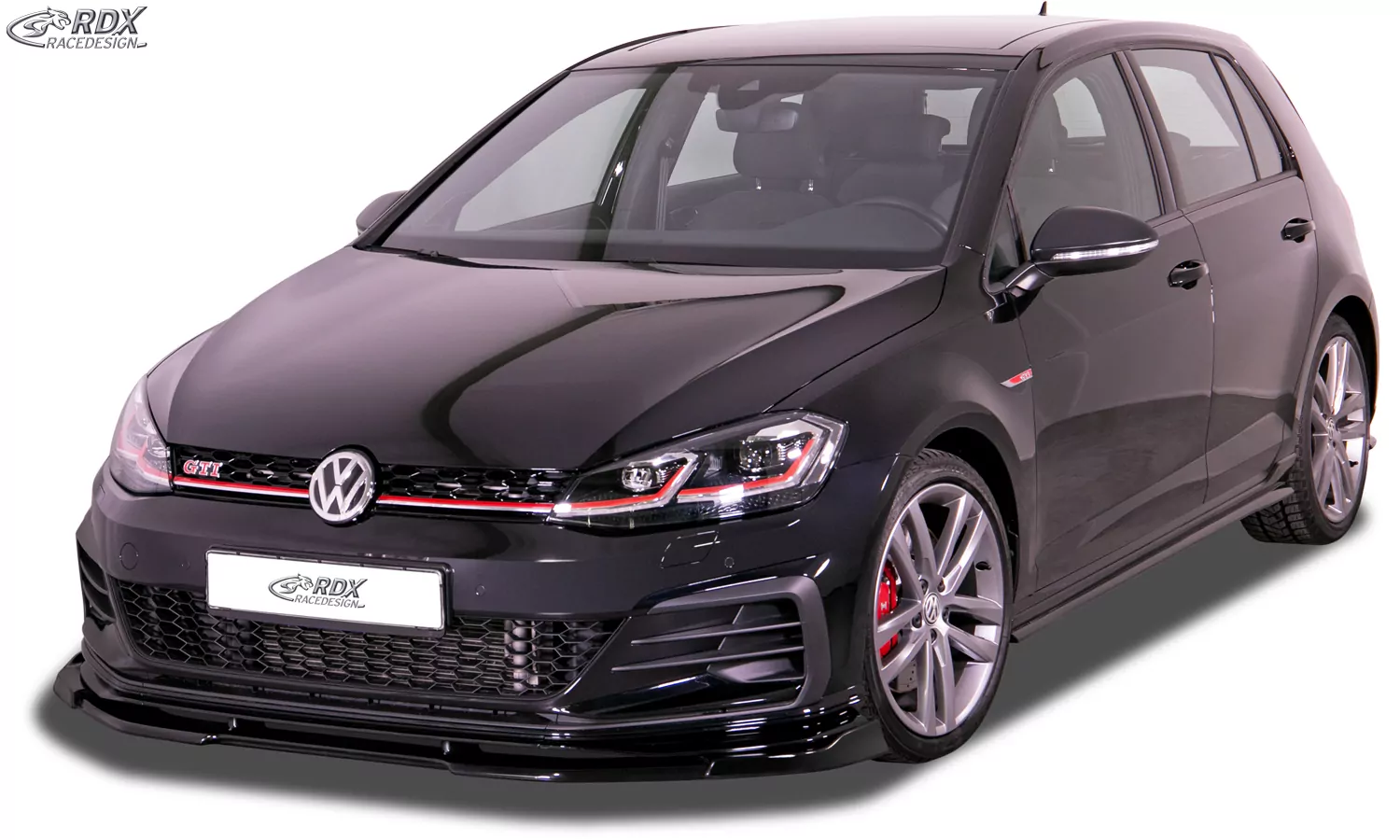 RDX Frontspoiler VARIO-X für VW Golf 7 GTI TCR Facelift 2017+ Frontlippe Front Ansatz Vorne Spoilerlippe