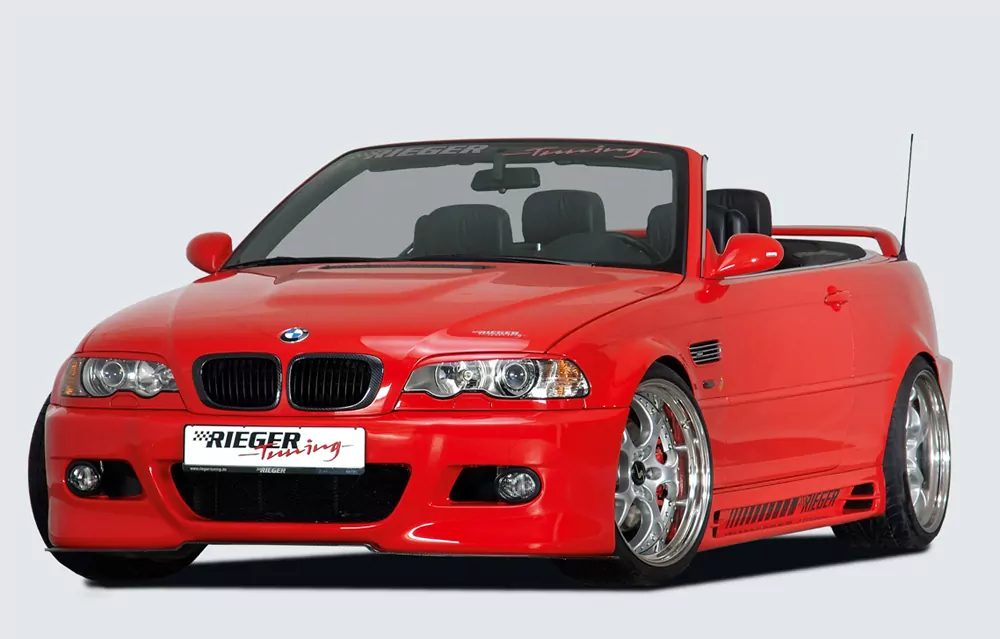 Rieger Spoilerschwert für BMW 3er E46 | Coupé 02.02- (ab Facelift) für Spoilerstoßstangen 50127/128/217/50403