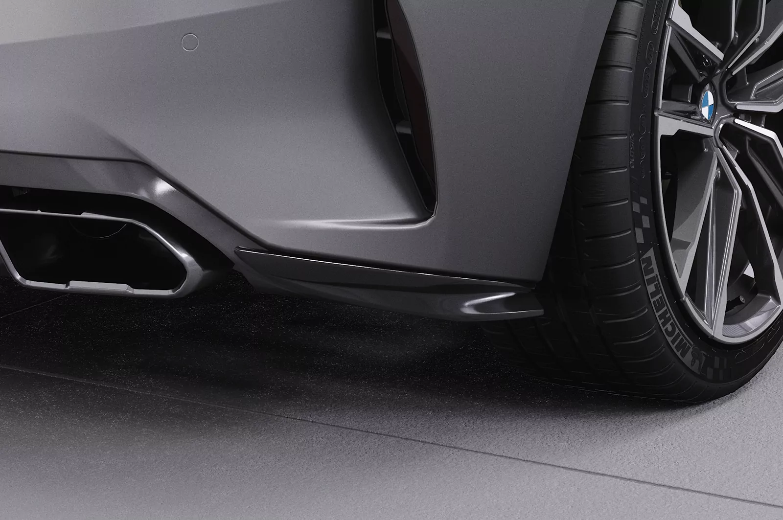 Heckansatz für BMW Z4 (G29) M40i HA291 Schwarz Strukturiert