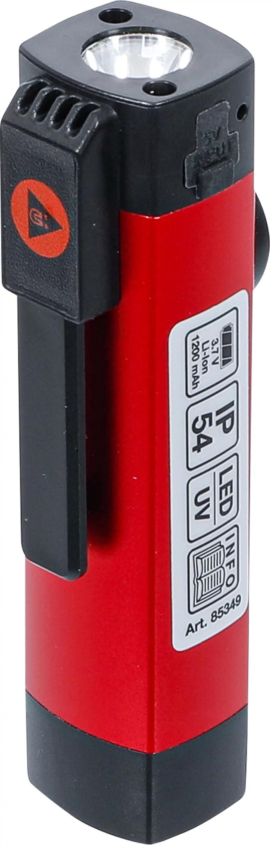 COB-LED / UV-Aluminium-Handleuchte | 1 W